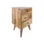 Leonardo 36cm W Solid Wood Bedside Table