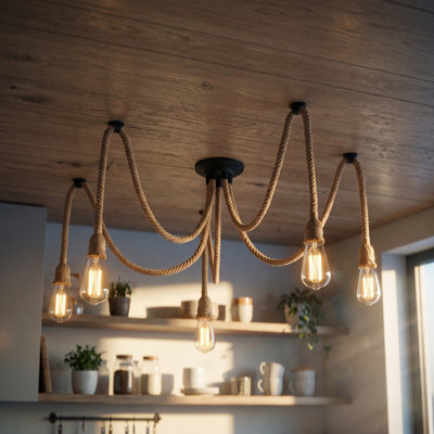 - Light Black Kitchen Island Pendant