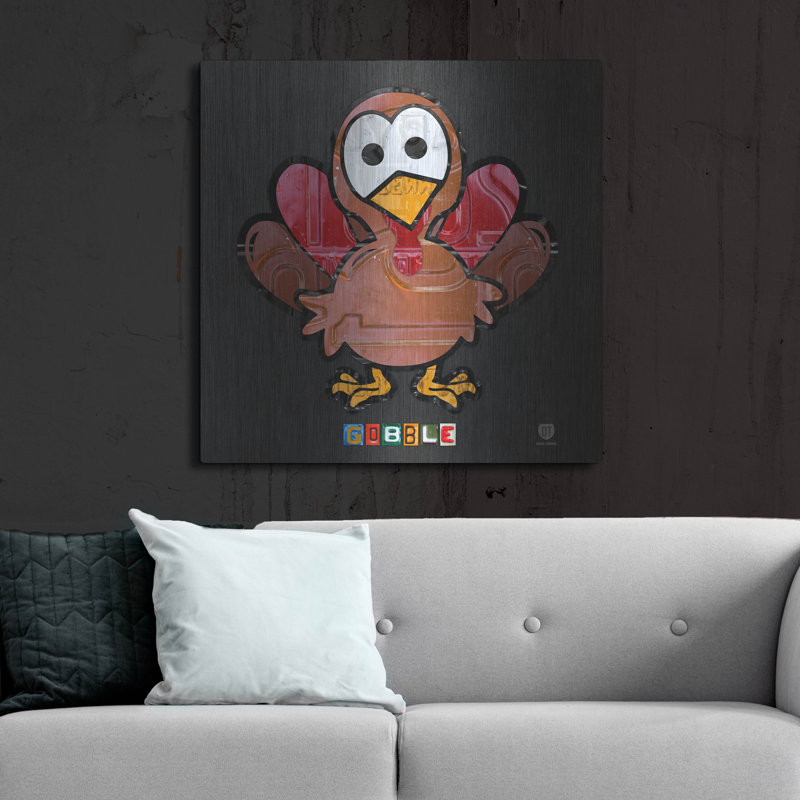 " Gobble " by Design Turnpike, 36" H x 36" W