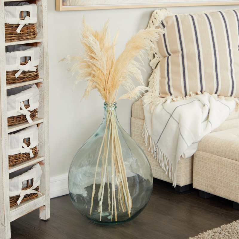 Vase de table en verre 16,8 po Cole