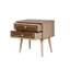 Table de chevet 2 tiroirs Kira-63113834
