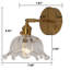 Bathroom Lighting Fixtures Over Mirror Brushed Brass Wall Sconces