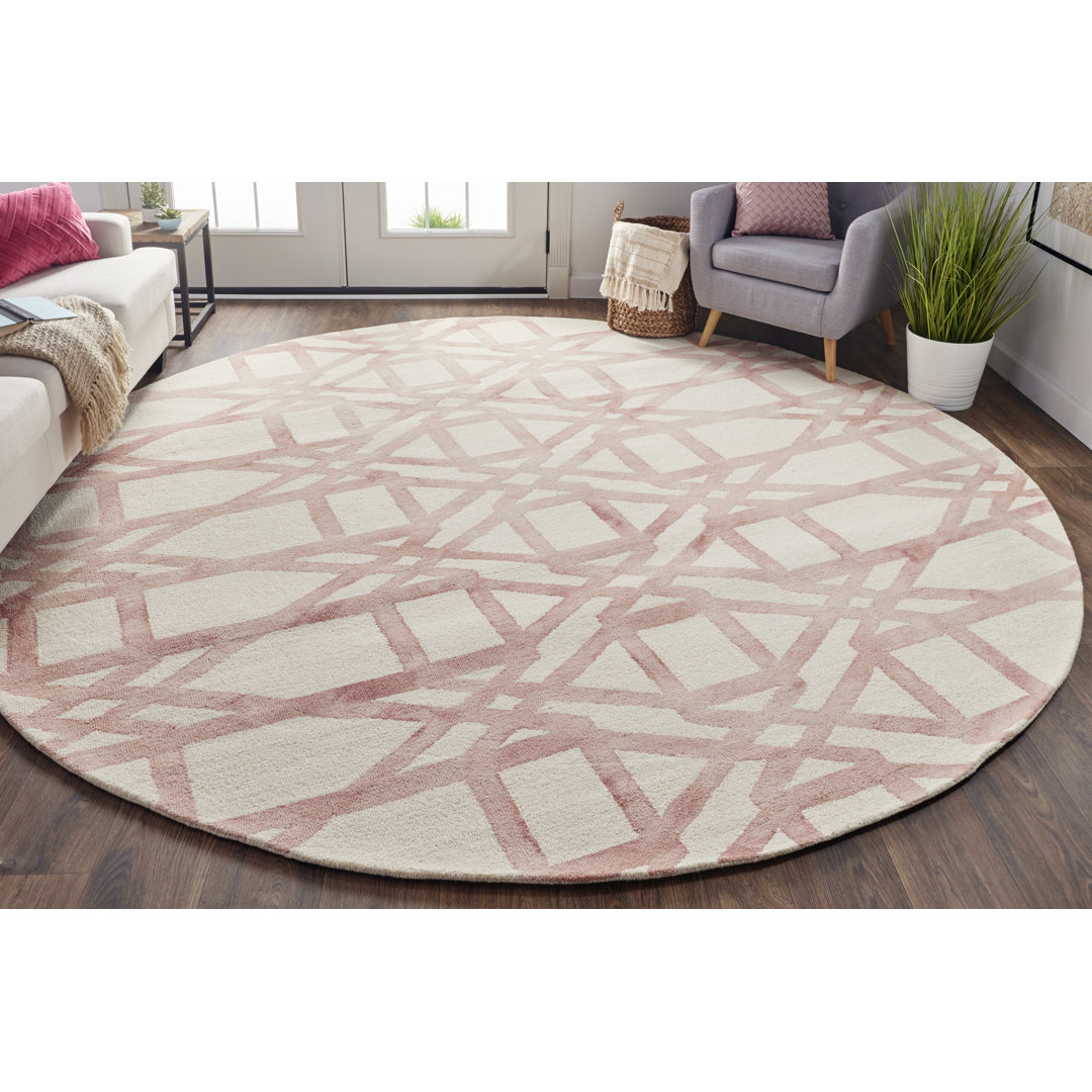 Frederick Wool Geometric Indoor Rug Dakota Fields Rug 
