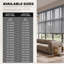 Faux Wood Venetian Blinds with Fabric Tape, Moisture-Resistant Horizontal Slats & Cord Control for Windows-70077836-70077844