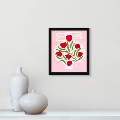Vase No. 02 Print by Camilla Bergqvist