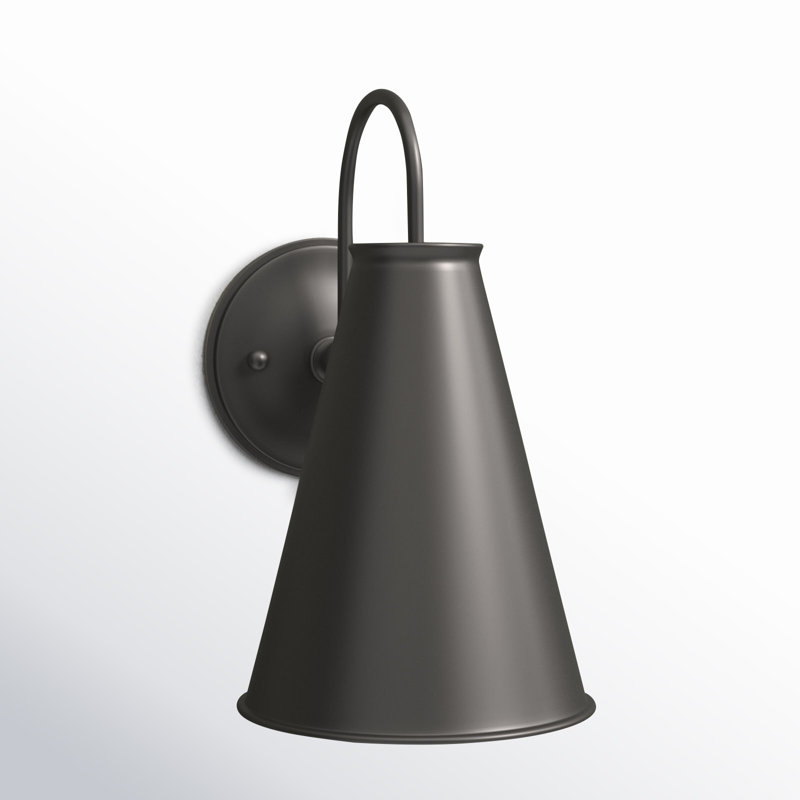 Dimson Armed Sconce, Dark Graphite Bronze