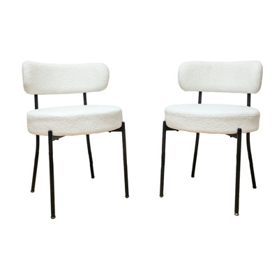 Lejon Fabric Upholstered Dining Chairs