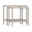 Albion Solid Wood Tray Top Nesting Tables