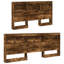  Storage Headboard With Shelf 135 Cm Engineered Wood-1789971100-1789971095