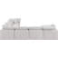 Ensemble modulaire de coin en velours 7 pièces Itala-94482568