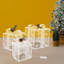 Ensemble 3 pièces de boîtes-cadeaux lumineuses
