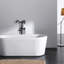 Robinet de baignoire autoportant avec douche à main-127305556