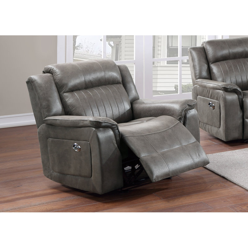 Fauteuil inclinable électrique simple, Gris