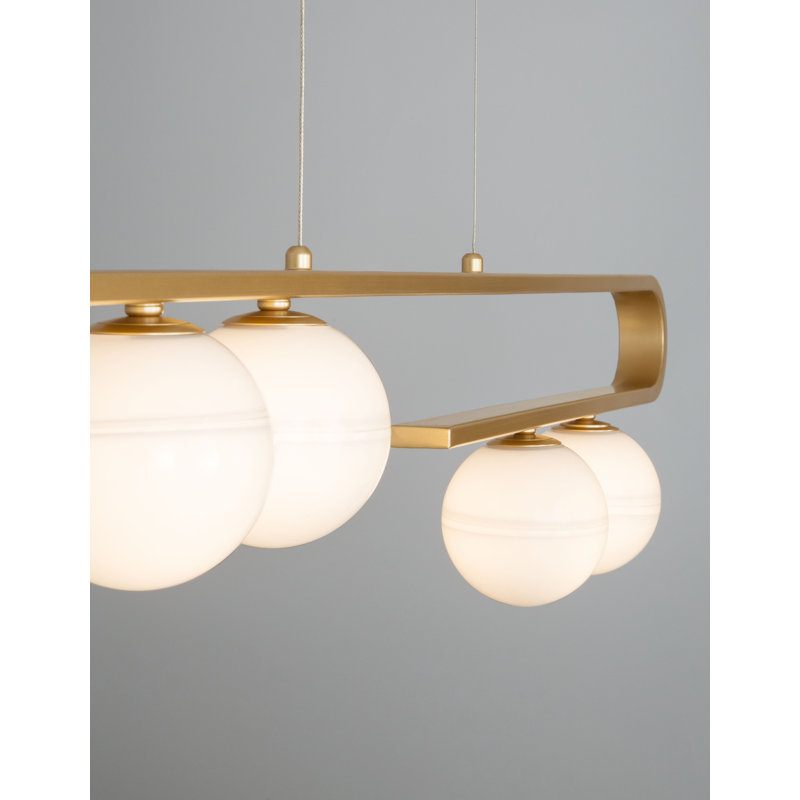 5 - Light Gold Kitchen Island Pendant