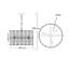 Isaacson 3 - Light Polished Chrome Drum Pendant