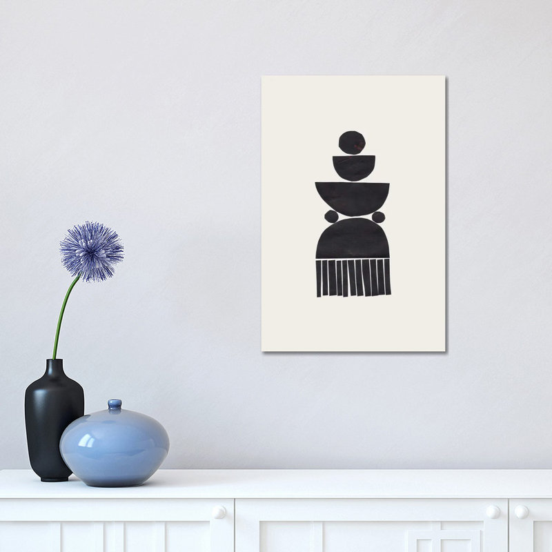 Tribal Earring by EnShape - Wrapped Canvas Gallery-Wrapped Canvas Giclée, 30.48 cm H x 45.72 cm W