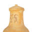 Rasberry Round Clay Smokeless Chimnea