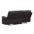 Trower 89'' Faux Leather Reclining Sofa-191091988