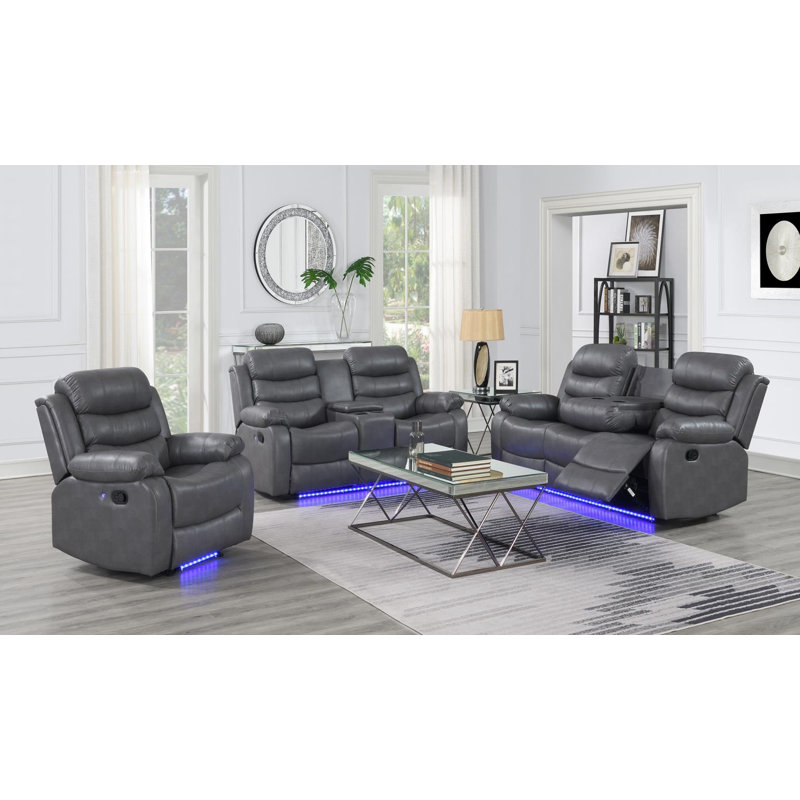 Causeuse Grey Motion Led