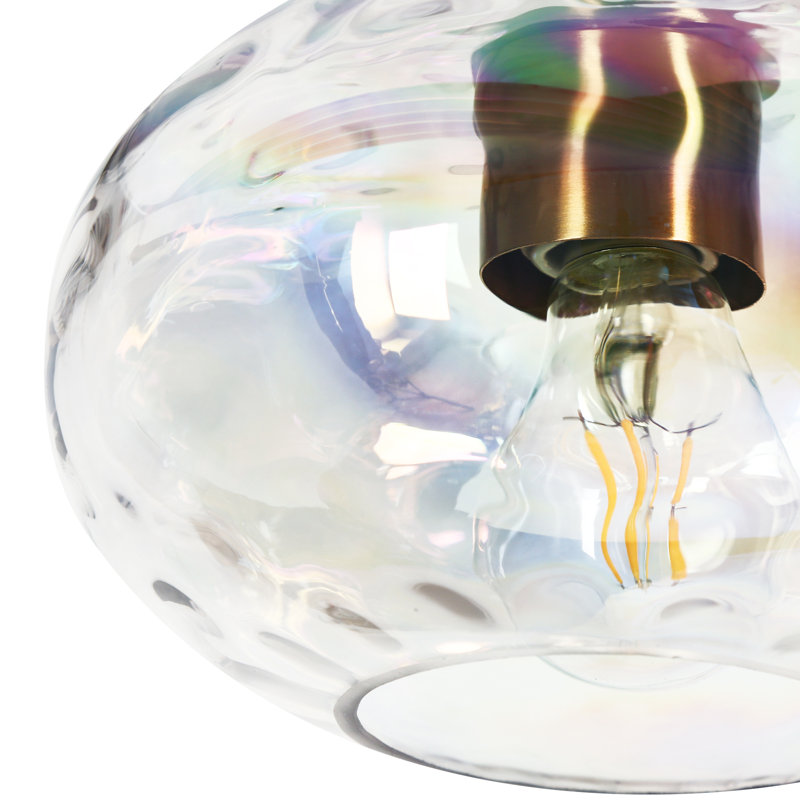 Luminaire suspendu en cuivre à 5 lumières Willeford