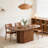 55.11"-70.86" Extendable Dining Table-1777228796