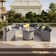 6 - Person Fully Assembled Curved Patio Conversation Set With Side Table