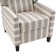 27.6" Wide Classic Upholstered Push Back Recliner with Wing Back