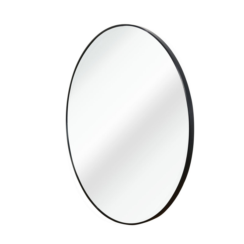 Miroir de salle de bain 24 po., Noir