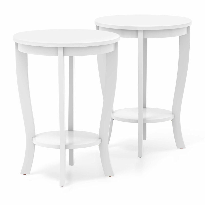 Lashawanda End Table Set, White