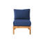 Huntington Teak Outdoor Armless Club Chair-210587388