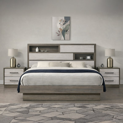 Jazzelle King 3PC Gray