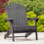 Chaise Adirondack pliante en bois d'acacia rustique-327182261