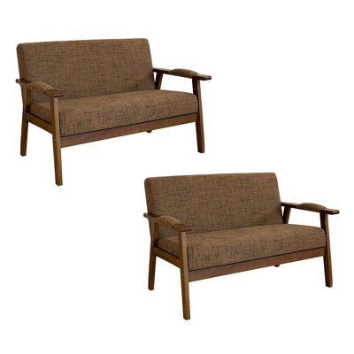 Janyha Upholstered 45.3'' Loveseat