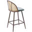 Tabouret de comptoir 25,6 po Cassadra-1843430613