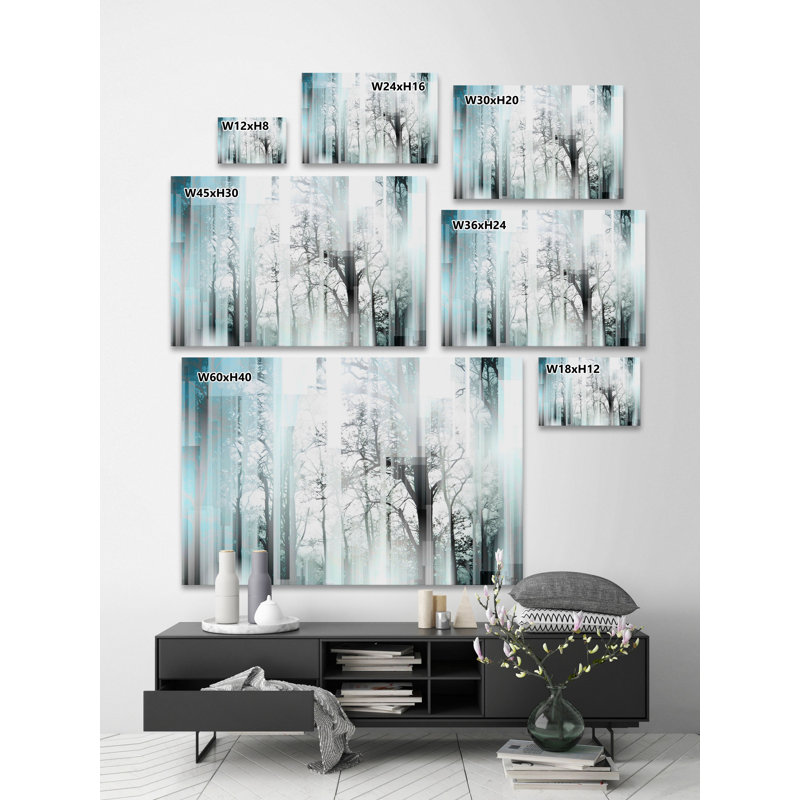 " Wild Trees " by Parvez Taj, 8" H x 12" W x 1.5" D