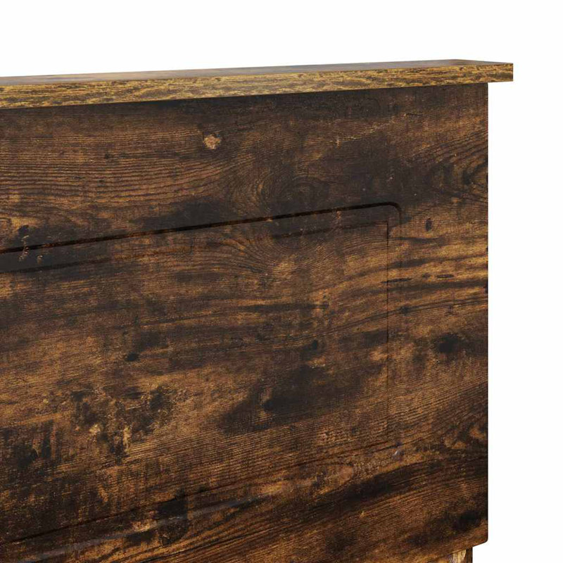 Headboard, EU Double - 140 x 200 cm, Smoked Oak