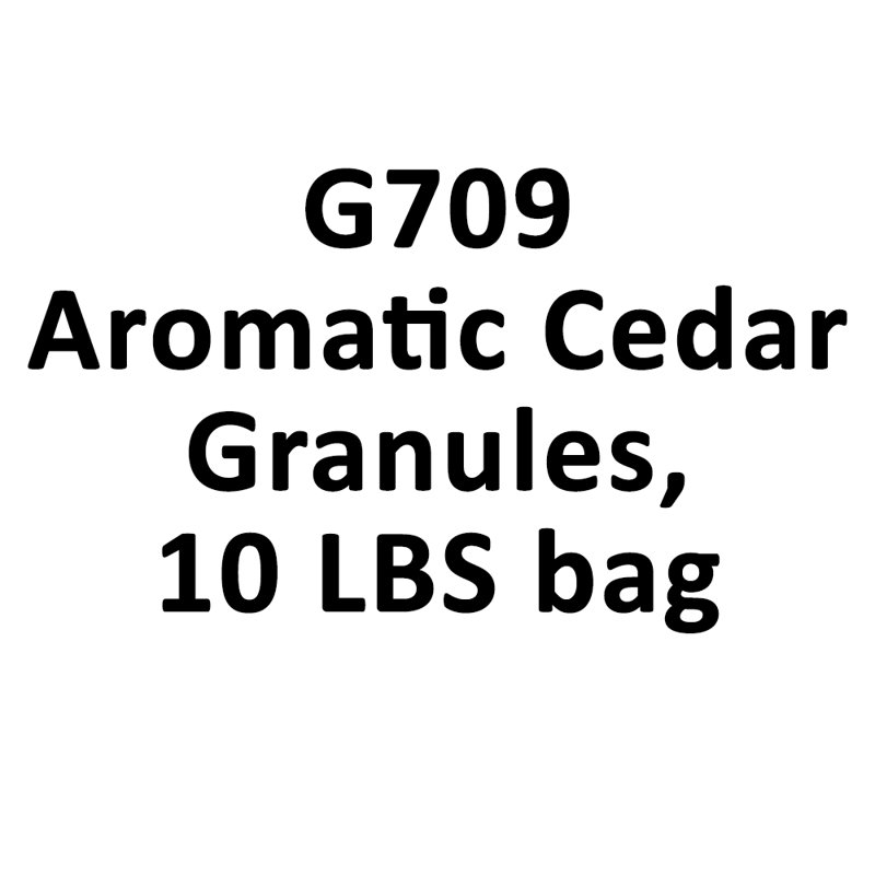 Granules de cèdre aromatiques