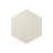 Arcadian 9in.x10in. Hexagon Porcelain Stone Look Tile-101335458