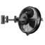 Ventilateur mural d'extérieur Mule XL 18 po, fixation murale, 3 vitesses, homologué pour l'humidité, noir mat