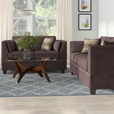 2 - Piece Velvet Living Room Set