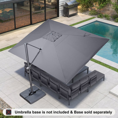 304cm Cantilever Parasol