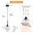 1-Light Pendant Light Fixtures Over Island With Hammered Glass Shade-659412366