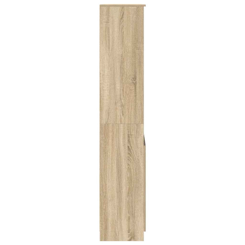 Highboard 50X35x180 Cm Engineered Wood, Sonoma Oak