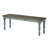 Two-Tone Wood Upholstered Dining Bench