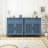 Wood Console Table with 2 Drawers,2Doors