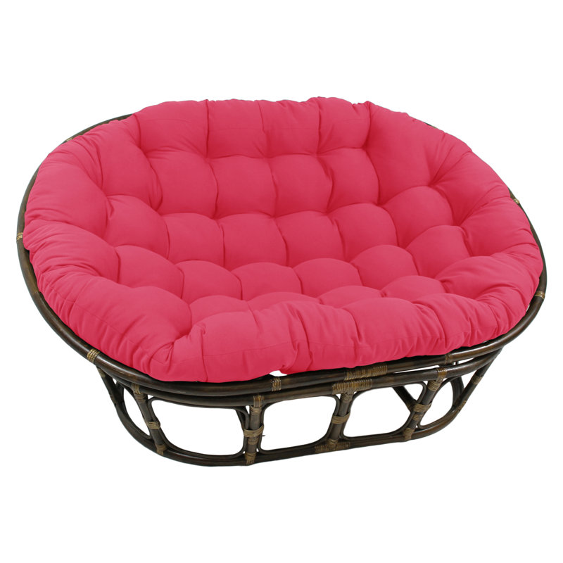 Outdoor 5'' Dining Chair Seat Cushion, Bery Berry