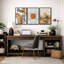 "Mid Western Modern Boho" Western Orange Brown Sun-73721074-73721075