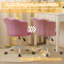 Chaise de travail en velours Edwardo-441260700-441260698