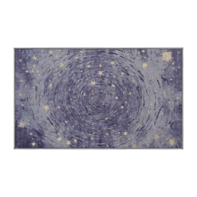 Tapis gris lavable à la machine