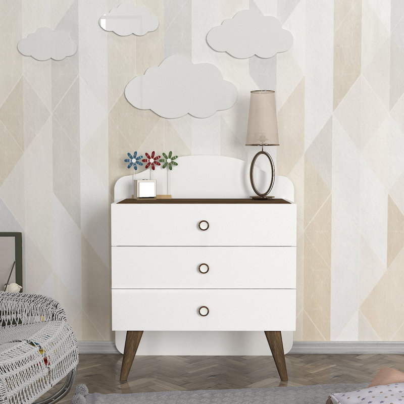 Lyme 3 - Drawer Rectangle Accent Chest